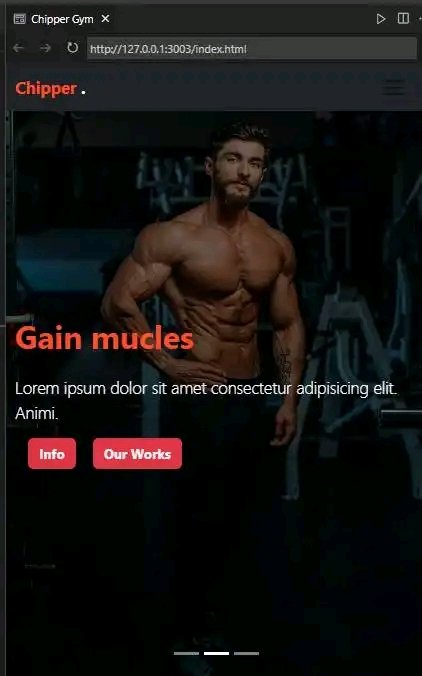 devchaos0's tweet image. My first official website as a beginner back in the days😅,To me it's was the best product I worked on back then.
But this product is still something you should try feasting your eyes on though
👉👉👉chippers-gym.netlify.app
#htmlcssjavascript #bootstrap #tech #reactjsdeveloper