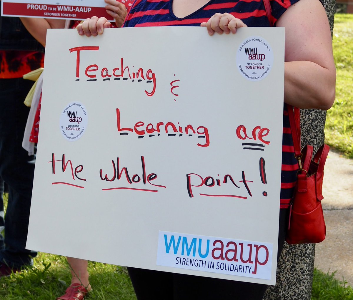 Looking forward to connecting with our <a href="/TAUAFT/">TAU @ WMU</a> and <a href="/PIOatWMU/">Professional Instructors Organization @ WMU</a> colleagues today. When we stand together in solidarity and fight, our students win! <a href="/aftmichigan/">AFT Michigan</a> <a href="/AAUP/">American Association of University Professors</a> <a href="/geo3550/">Grad Employees' Org UMich</a> <a href="/ruaaup/">Rutgers AAUP-AFT Academic Worker Union</a> <a href="/AFTunion/">AFT</a> <a href="/WesternMichU/">Western Michigan University</a> <a href="/afscmemichigan/">AFSCME Michigan</a> <a href="/ProgressMich/">Progress Michigan</a> #PhD #AcademicChatter