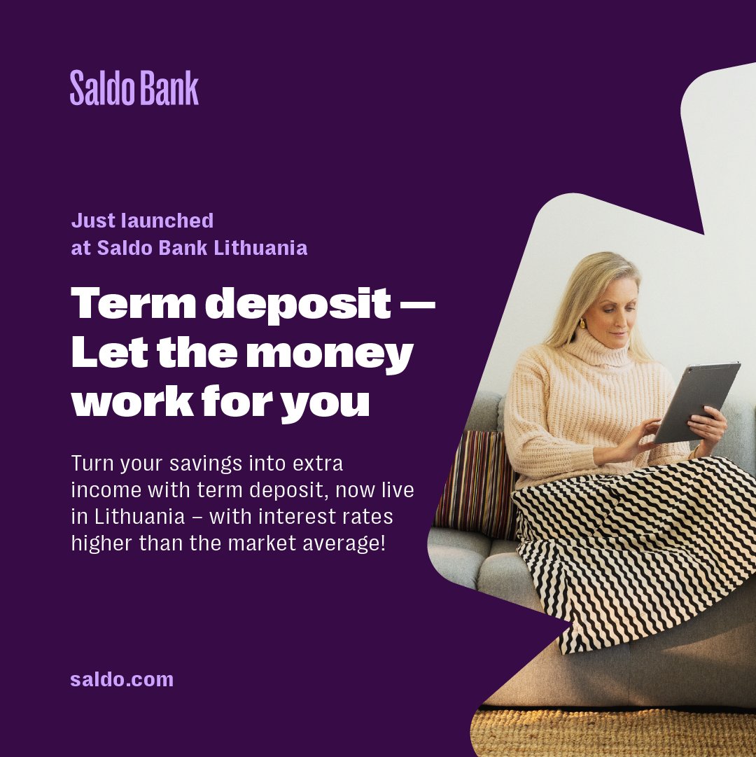 saldobank's tweet photo. 📢Big news! We’ve just launched our first banking service in Lithuania, as part of our transformation into a neobank with quick, automated online solutions. 

See what it’s all about 👇️
https://t.co/evRNeCRv68 https://t.co/eolUmM2LxQ