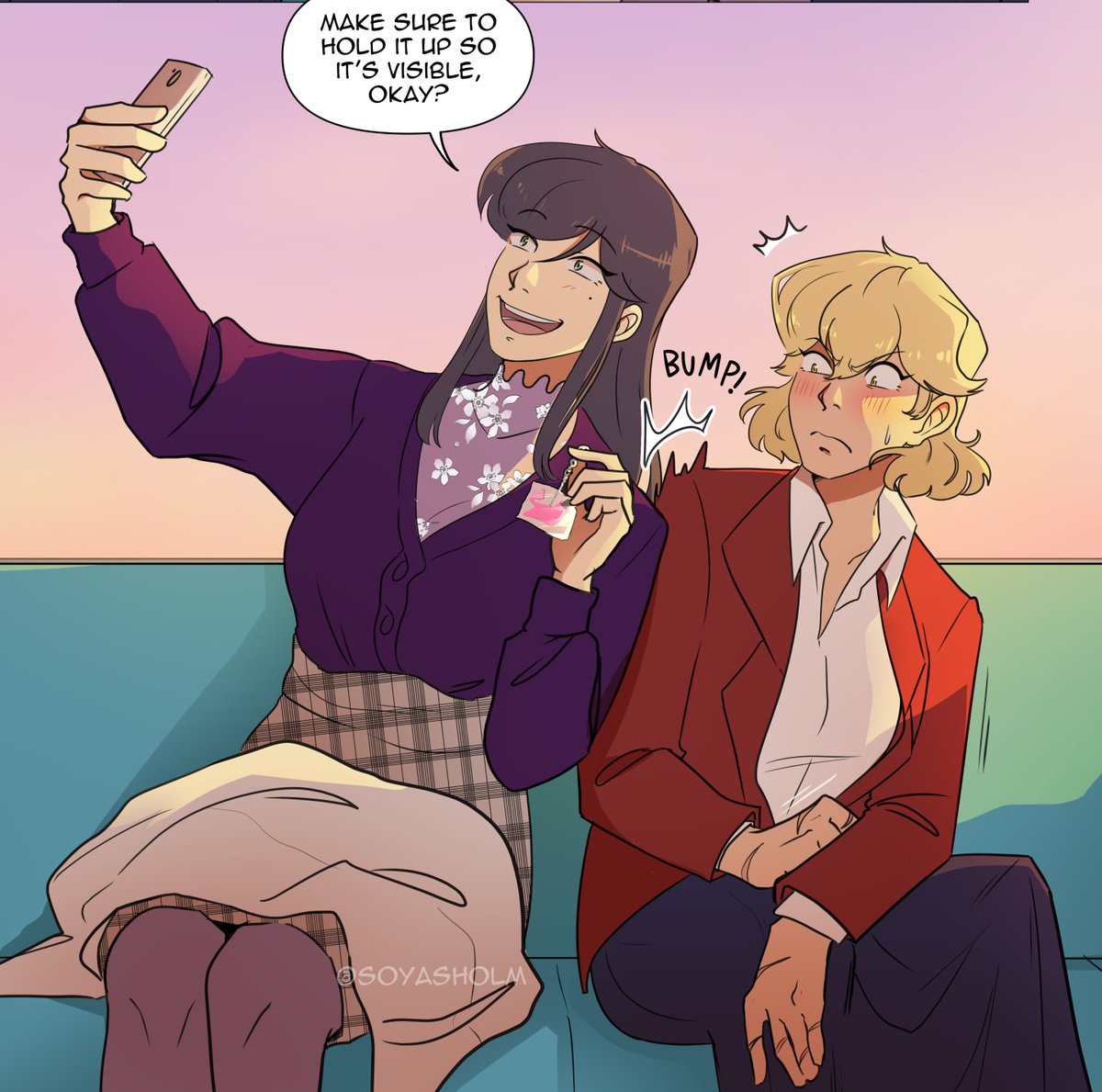 soyasholm's tweet photo. I LOVE love love to do expressions, it's my favorite things when drawing my comic🥰!
#Favefaces https://t.co/6BI3OgcMhV