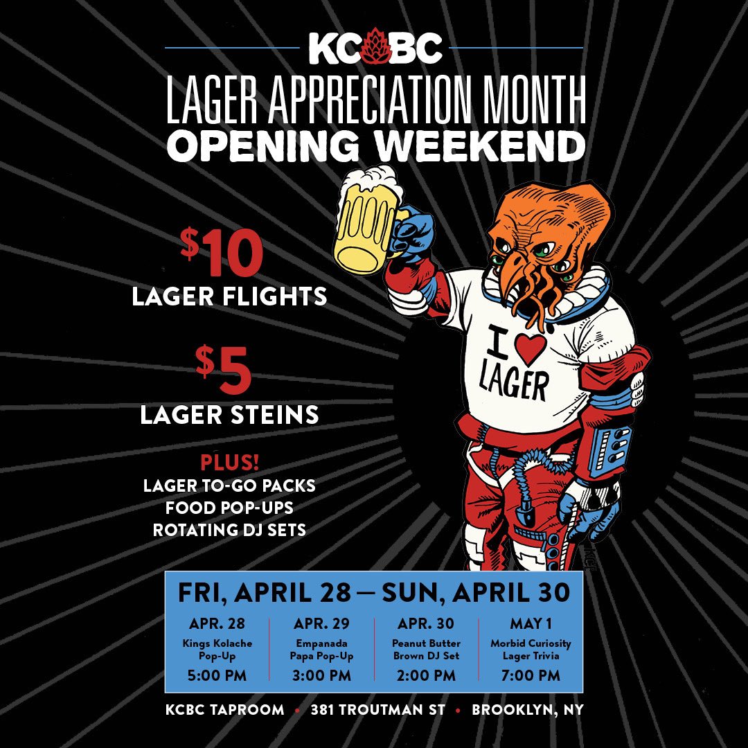 TWO WEEKS AWAY!! Yep - it’s already time for #lagerappreciationmonth 2023. 🍻🍻🍻