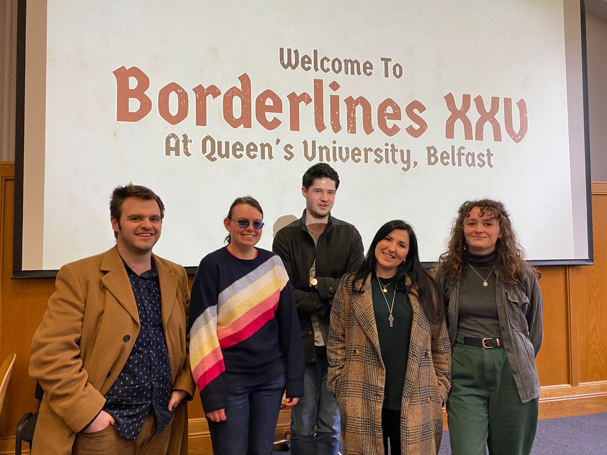 Borderlines XXV at QUB tweet media