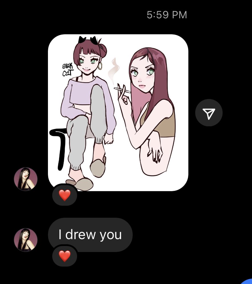 someone made fan art of me 🥹