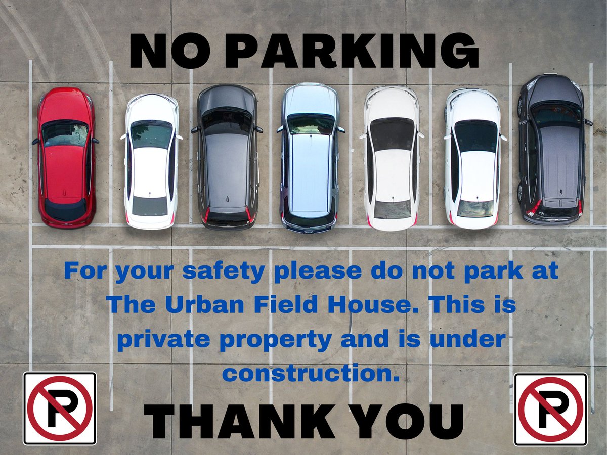 When picking up students, please do not park at The Urban Field House. This area is private property and under construction and it is not safe to park there. We appreciate your help in this matter.