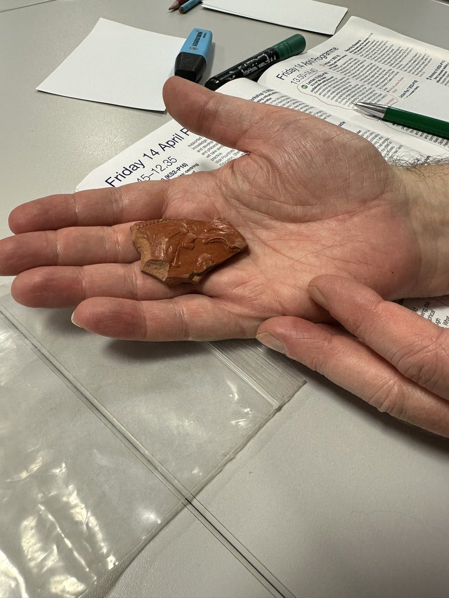 Attention2place's tweet photo. Looking at artefacts from real recent excavations #Collaborativegeographies #GAConf23 https://t.co/AhkL9NH3Go