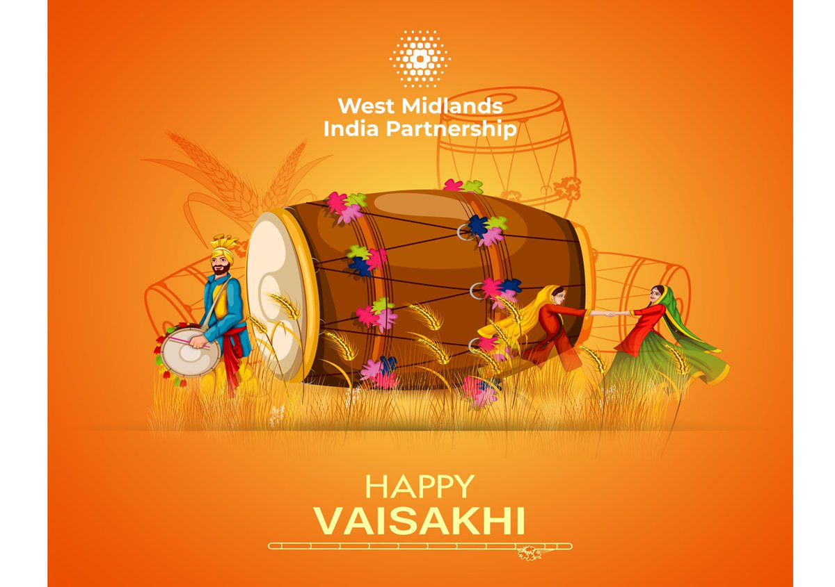 WMidlandsIndia's tweet photo. Wishing our colleagues, partners and stakeholders a very happy and prosperous Vaisakhi. https://t.co/xNn7CJJgjm