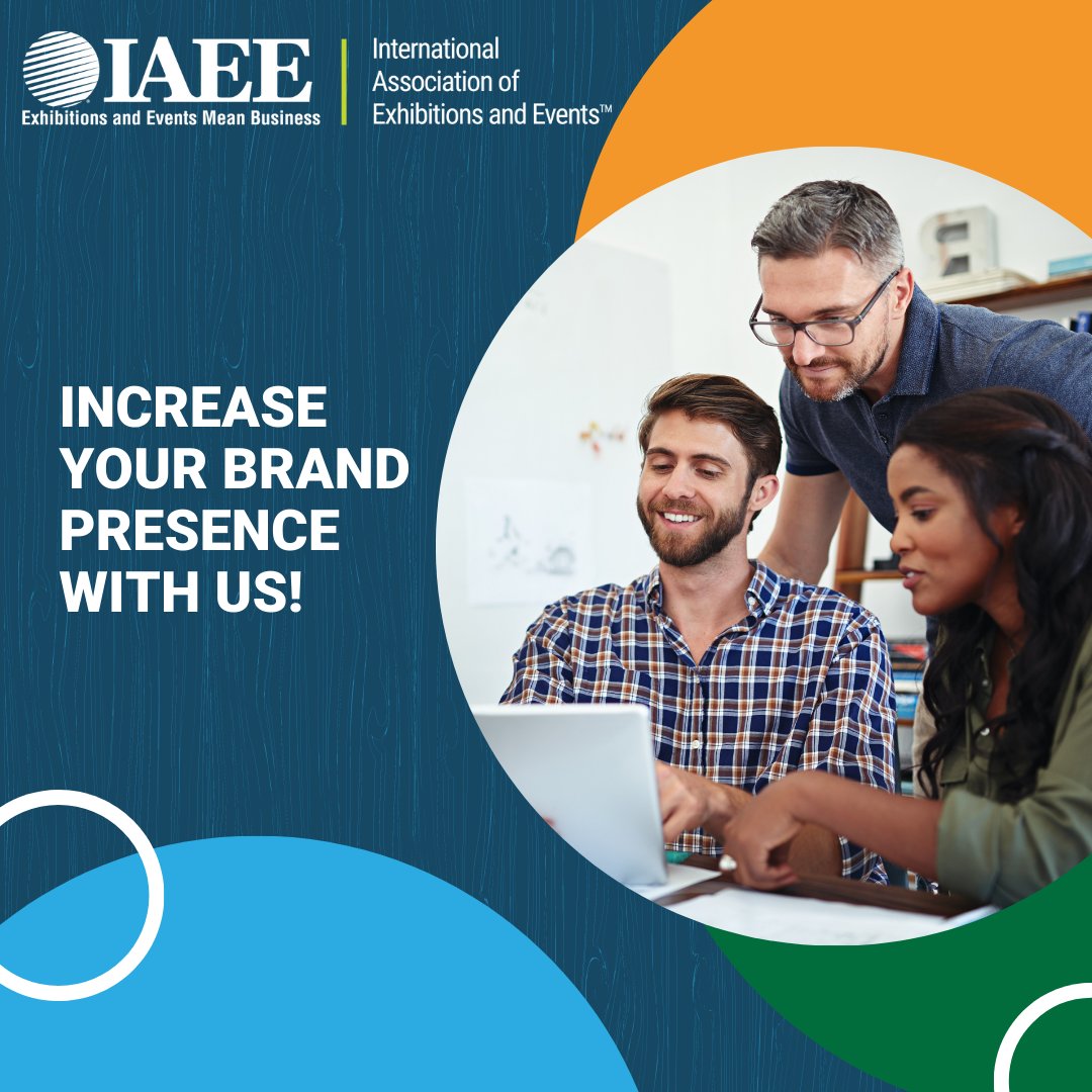 IAEE_HQ's tweet photo. We’d loved to work with YOU in the event and exhibition industry!

See how you and your team can get started by emailing us at sales@iaee.com

#IAEE #exhibitionsmeanbusiness #advertisingpartner #eventindustry #exhibitionindustry #marketing #advertisement #eventprofs https://t.co/Hnz6QZ5bgM