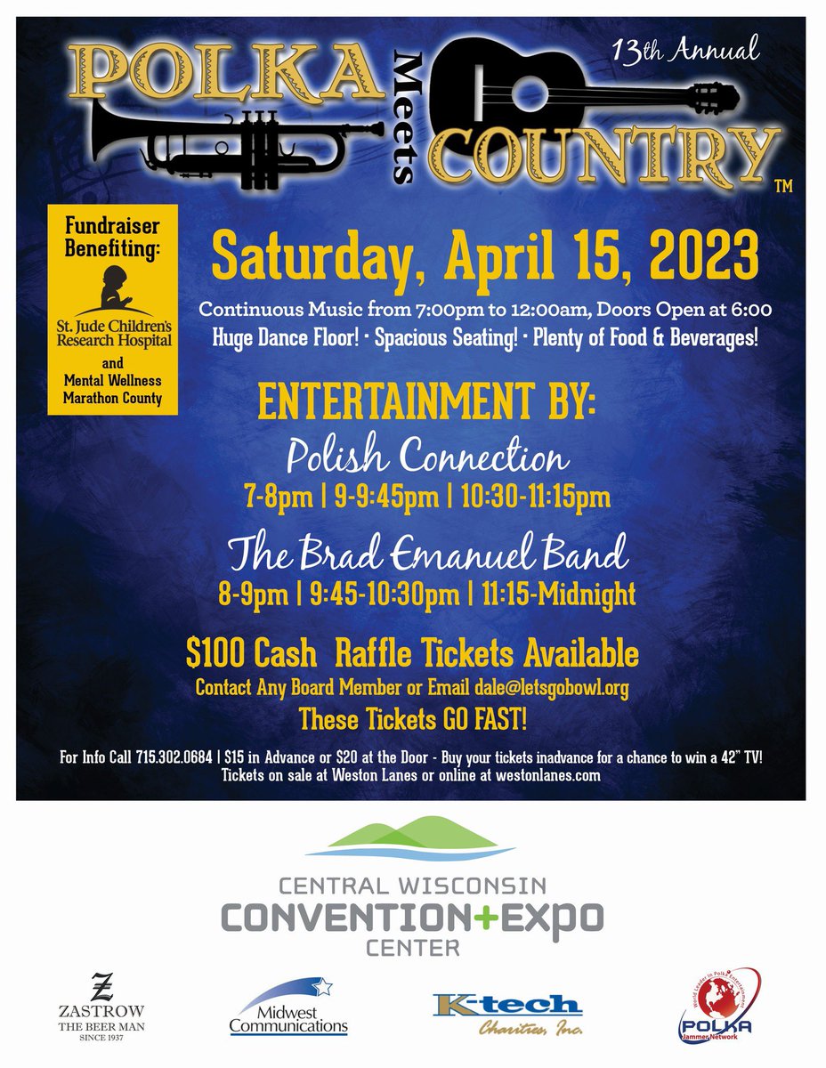 OlsenMediaEnt's tweet photo. We are just one day away from the 13th Polka Meets Country with the Polish Connection &amp; the Brad Emanuel Band. 

Full Details:⬇️ 
🗓️: https://t.co/LX2vXOVToj 

#EventProduction #StageLighting #LightingDesign  #SoundProduction #LiveShowProduction #LiveMusic https://t.co/xYyXdOn54A https://t.co/jf3LzhPU3Z