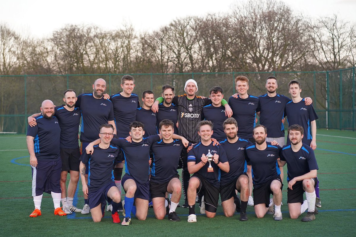 searchlabs's tweet photo. What a game! The rematch of the century.⚽

Yesterday, @searchlabs and @JourneyFurther battled it out once more in a charity football match to raise funds for @LeedsMind.

A massive thanks to both teams for playing for a great cause! 

#LeedsMind #charityevent https://t.co/yQkskrBkCw