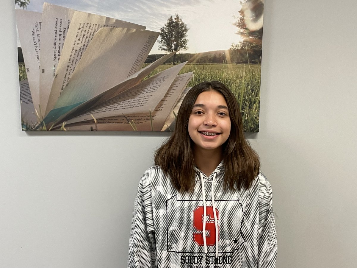 Gabriela Sanchez won a Gold Medal for her flash-fiction writing piece in the Scholastics Arts &amp; Writing competition and will move on to the national level competition.  Congratulations to Gaby for her excellence in writing and we wish her the best at the national competition.