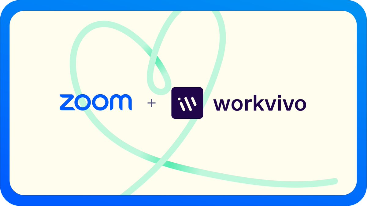 workvivo's tweet photo. We are thrilled to announce that @Zoom has agreed to acquire Workvivo. Together, @workvivo and @Zoom will deliver an amazing offering to help keep employees informed, engaged and connected wherever they are.
Read more here: https://t.co/TvG5KMKcqQ https://t.co/XjvN32UxKM