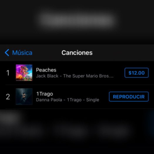 VTR3_222's tweet photo. 🇲🇽 iTunes México:

#2 '1Trago' — @DannaPaola (+1) *New Peak* https://t.co/mBD8dwj4IB