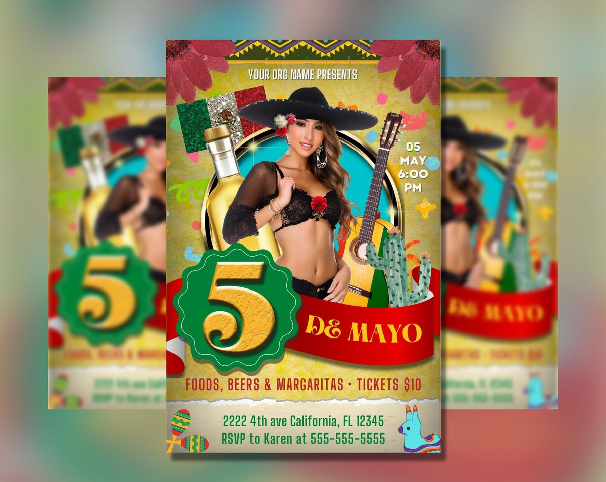 ohmgraphics1111's tweet photo. Cinco De Mayo party flyer, 5 de mayo invitation, mexico independence day party, mexican party flyer, cinco de mayo celebration https://t.co/kJ74w5VNsy #mexico #mexicangirl #friendsinvitation #mobileinvite #communityevent #socialmediainvite #socialmediaflyer https://t.co/hs4oUvcWgg
