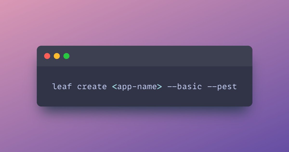 leafphp's tweet photo. Setting up testing is a PAIN, however, Leaf can set testing up for you using @pestphp or PHPUnit with just one command.

Check out the docs @ https://t.co/eAd8ukrR10

#php #javascript #github #tech #programming #developer #test #Laravel https://t.co/th34xCCD7N