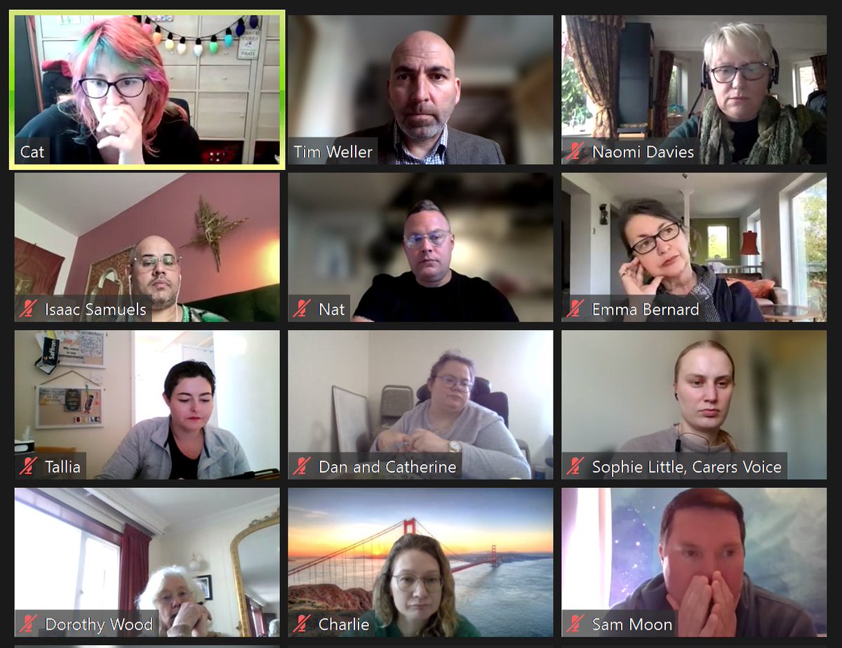 Insightful input following up on recommendations from SAR #JoannaJonandBen; working on an Ethical Framework; including learning from lived experience - and representatives voices - more than a 'statement', but measurable actions and behaviours...