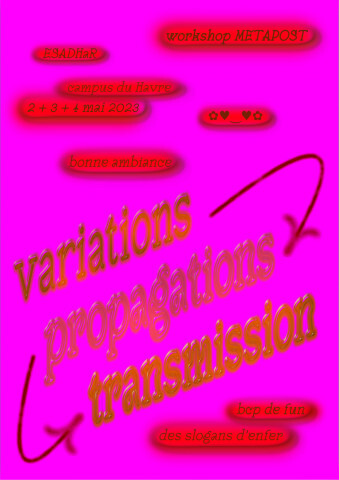 WORKSHOP Métapost ift.tt/aQfumIS