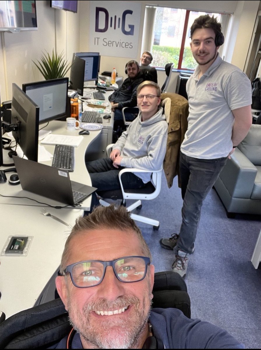 DavisGroundITS's tweet photo. Our sales director spending a day on the helpdesk 🙈😹 IT Support Coventry and Warwickshire.  https://t.co/m4l3Q1Hndx https://t.co/RVoPFcMH6j
