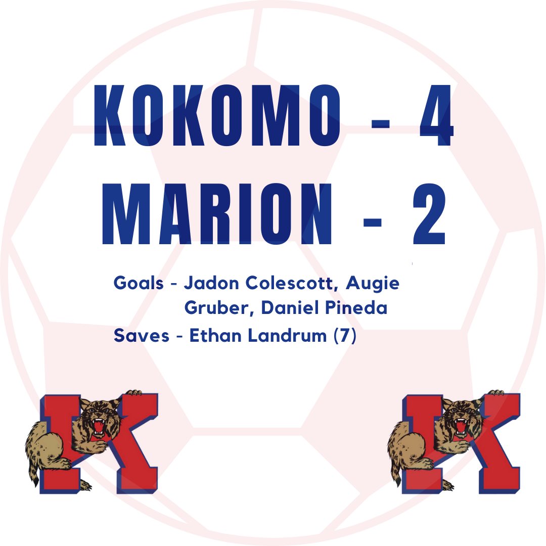 kms_soccer's tweet photo. Great win last night, boys! #WildkatNation https://t.co/XJ3sgRU1Co