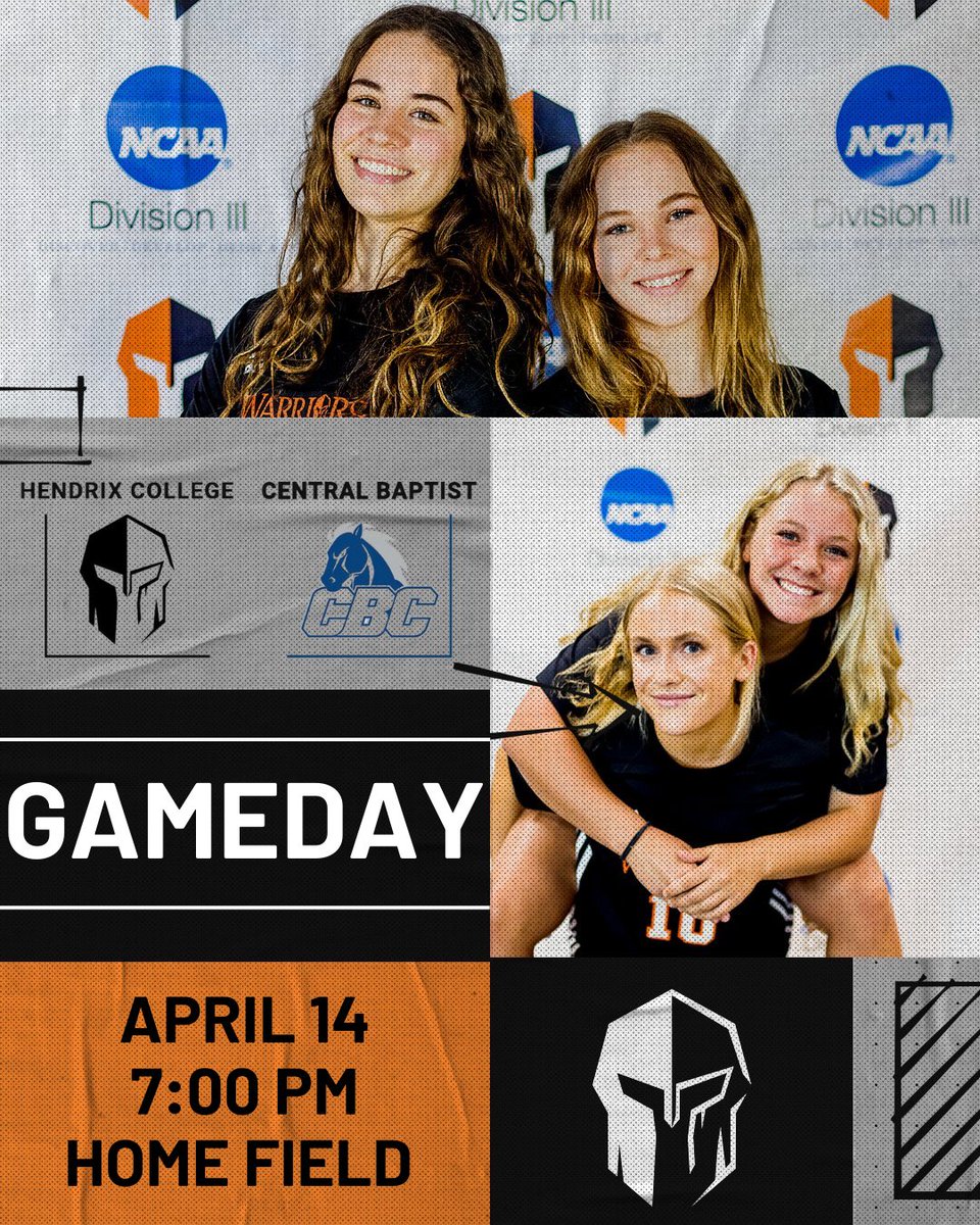 𝗚𝗔𝗠𝗘 𝗗𝗔𝗬

📍Home Field
🕖7:00 PM
⚽️ VS. Central Baptist College