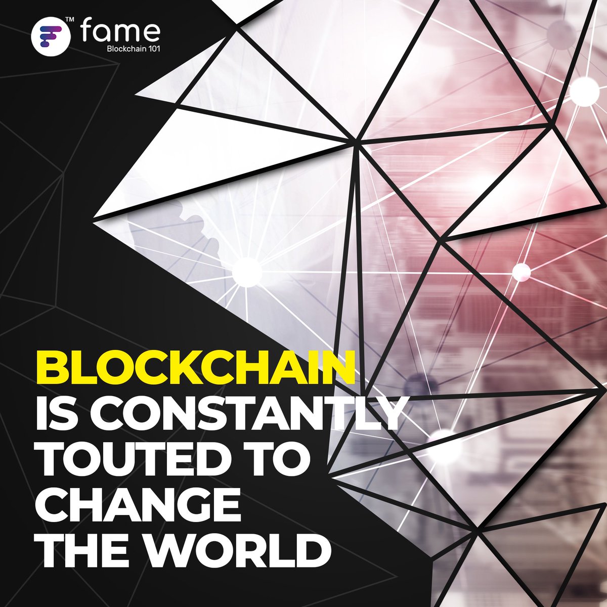 Blockchain is constantly touted to change the world.

Blockchain is a technology that is accelerating digital transformation in sectors as diverse as legal services, payment systems, food, logistics, health, industry, and retail.

blockchain101.famecoin.ai