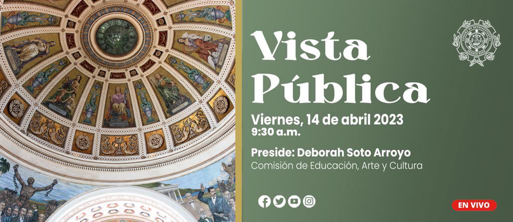 CamaraConPR's tweet photo. 𝐕𝐢𝐬𝐭𝐚 𝐏ú𝐛𝐥𝐢𝐜𝐚 | Continúan evaluando medida que busca dotar a la UPR de herramientas imprescindibles para garantizar su autonomía. #PC1314
-Preside: Rep. Deborah Soto Arroyo
Puedes sintonizar 📲 https://t.co/I9X7GdZgrg https://t.co/YmyaWXc7nb