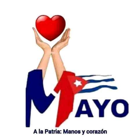 Este 1ro de Mayo Todos a la Plaza 🇨🇺🇨🇺🇨🇺🇨🇺🇨🇺
#Viva1deMayo
#ALaPatriaManosYCorazon