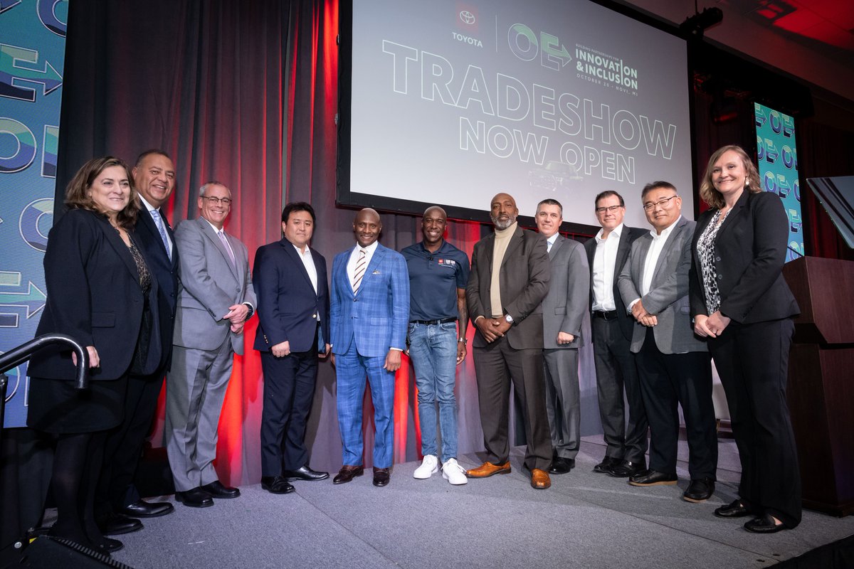 #FBF to our 32nd Annual Toyota Opportunity Exchange in Novi, MI. It was a success. Check out some memorable moments from the event, and cheers to another great year! Get the details for this year's OE here: forms.office.com/r/mp3Rj3DFrB

#ToyotaOE #SupplierDiversity #ToyotaSD