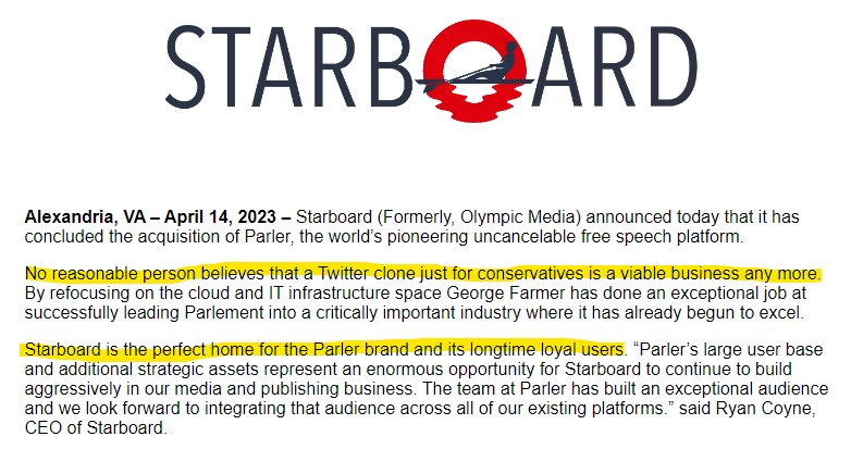 LynPerryWriter's tweet photo. What is this? #Parler #Starboard #takeover https://t.co/1ijZTeCyOO