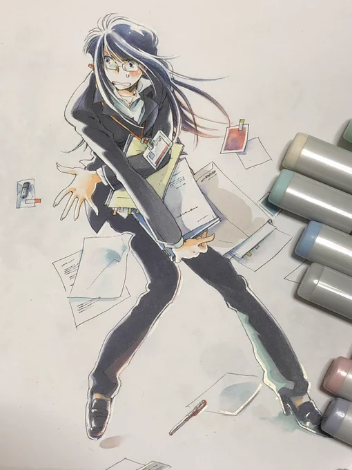 #無言で眼鏡娘をあげる見た人もやる