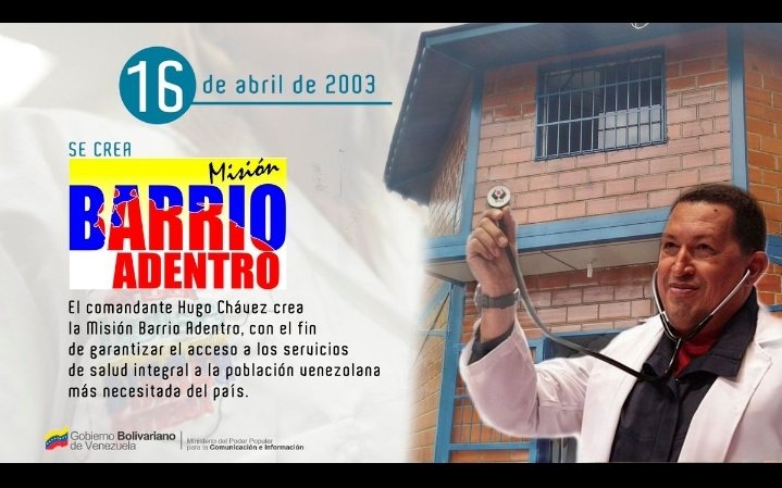 Este legado de amor lo defenderemos hasta el cansancio. 20 años llevando salud y devolviendo vidas no son suficientes.  Continuaremos en combate!!!

#20AniversarioBarrioAdentro 
#CubaPorLaVida 
#60AñosSalvandoVidas 
<a href="/DcMedica/">Misión Médica Cubana en el Distrito Capital</a> 
<a href="/cubacooperaven/">Brigada Médica Cubana en Venezuela</a> 
<a href="/GtSefar70128/">GT SEFAR</a>