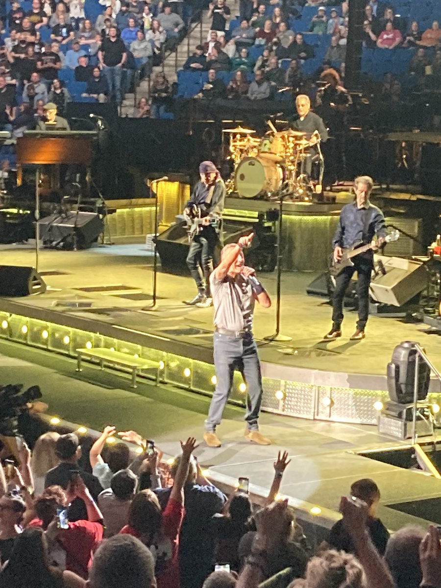 Can’t believe the first leg of the #SpringsteenTour2023 is ending tonight in Newark. What a gift this band and this tour have been. Super excited for all the European fans who will get to experience this soon!