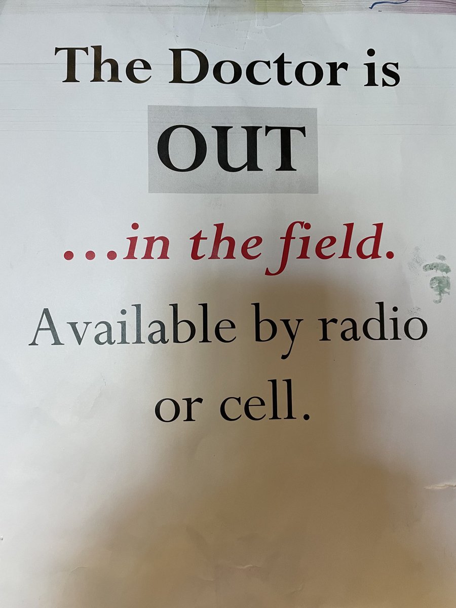 FXCODocs's tweet photo. Same sign, same mission:
#SupportYourTeam.

#OMDFieldFriday
#FrontlineLeadership 
#EMSPhysician https://t.co/mf78PBuFFm