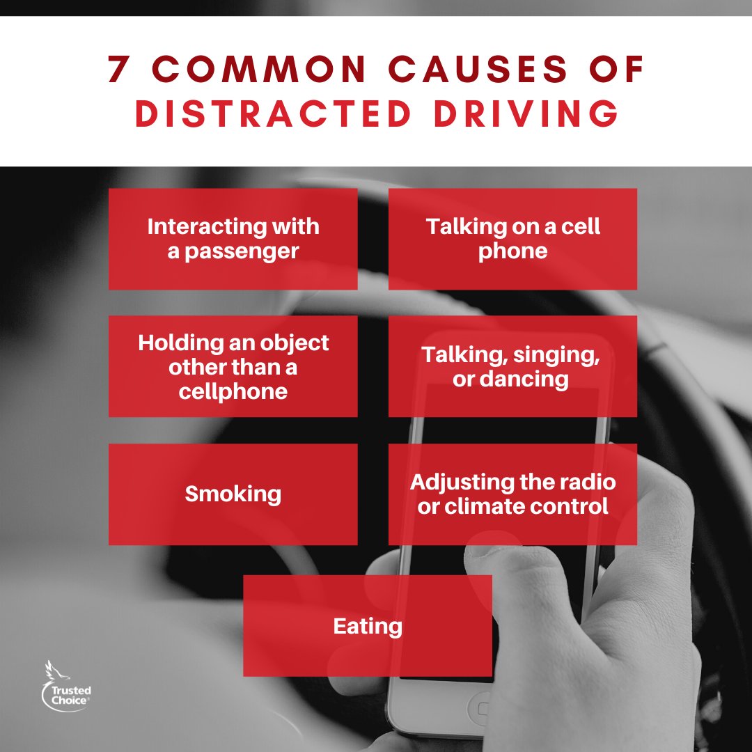 7 Common Causes of Distracted Driving

Did you know these 7 common causes of distracted driving?

#distracteddriving #itcanwait #textinganddriving #justdrive #autoinsurance #carinsurance #autoinsuranceagent #insurance #insuranceagent #insuranceagency #insuranceclaim