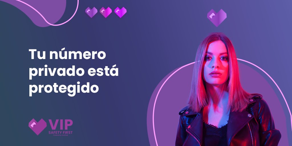 VIPSafetyFirst's tweet photo. Con #VIPSafetyFirst 💜 tenemos la solución para esos pesados a los que por error compartiste tu número y ahora no dejan de llamarte o escribirte 📵. Te contamos cómo en nuestra web https://t.co/j9ngdFnr88

#safetyfirst #phone #women #cybersecurity #phone https://t.co/CQ1u2quL8s