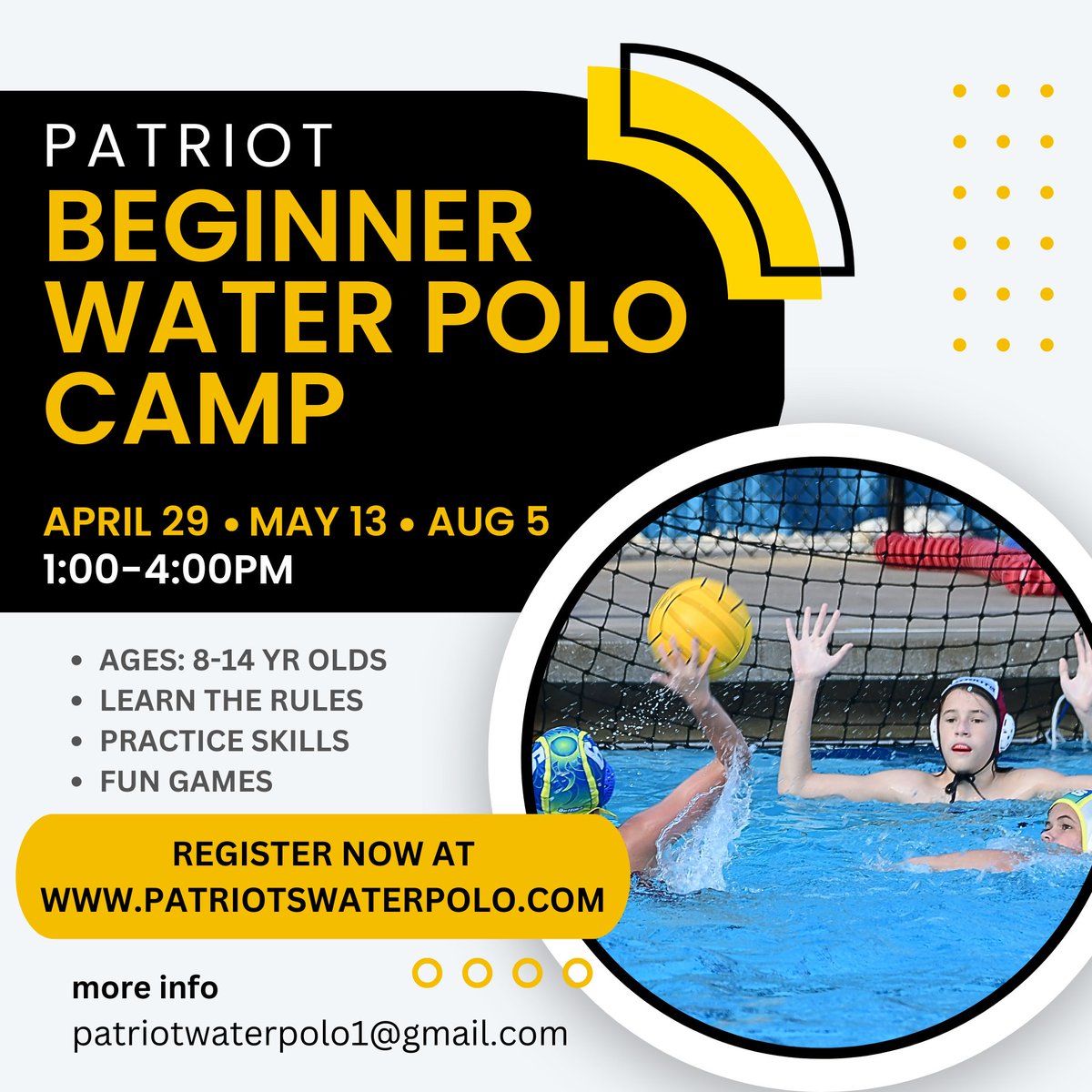forestcityelem's tweet photo. Do you love to swim? Are you looking for a fun way to be active? Check out the Patriot Beginner Water Polo camp. https://t.co/mf6vcVaZdM