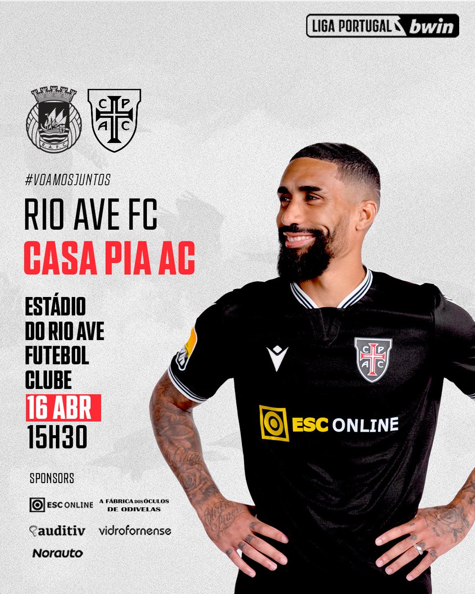 casapiaac's tweet photo. Ganso que Γ© que ganso πππ sem limites! π«‘
π Rio Ave FC
π 16 de Abril
β± 15h30
πEstΓ‘dio do Rio Ave Futebol Clube
πΊ Sport TV 1
#VOAMOSJUNTOS #RFCCPAC https://t.co/5QXldDIef2