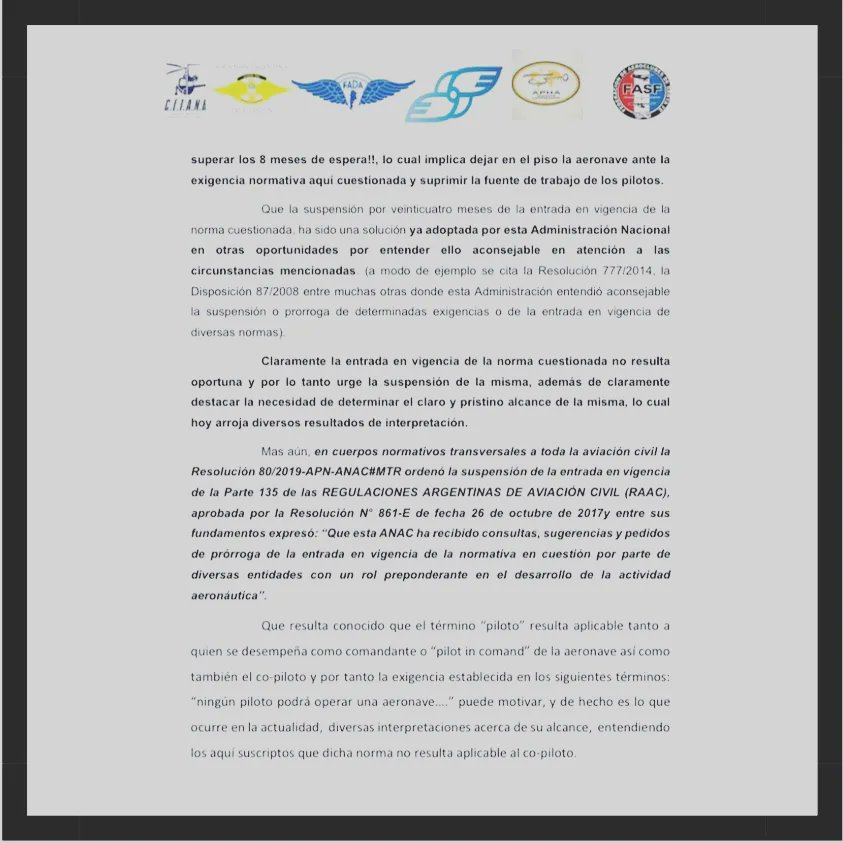 Sociedad Argentina de Aviación tweet media
