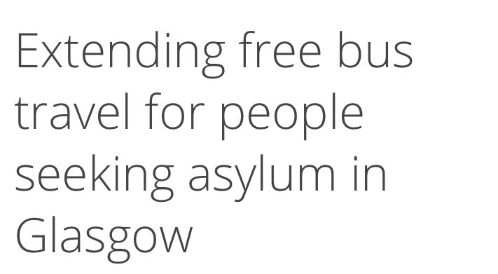 #MinisterforTransport Jenny Gilruth on RST’s free bus travel project funded by <a href="/PathsforAll/">Paths For All</a>: “information gathered from this pilot will help inform options on how best to provide free bus travel to people seeking #asylum, right across #Scotland.” rst.org.uk/archives/4359