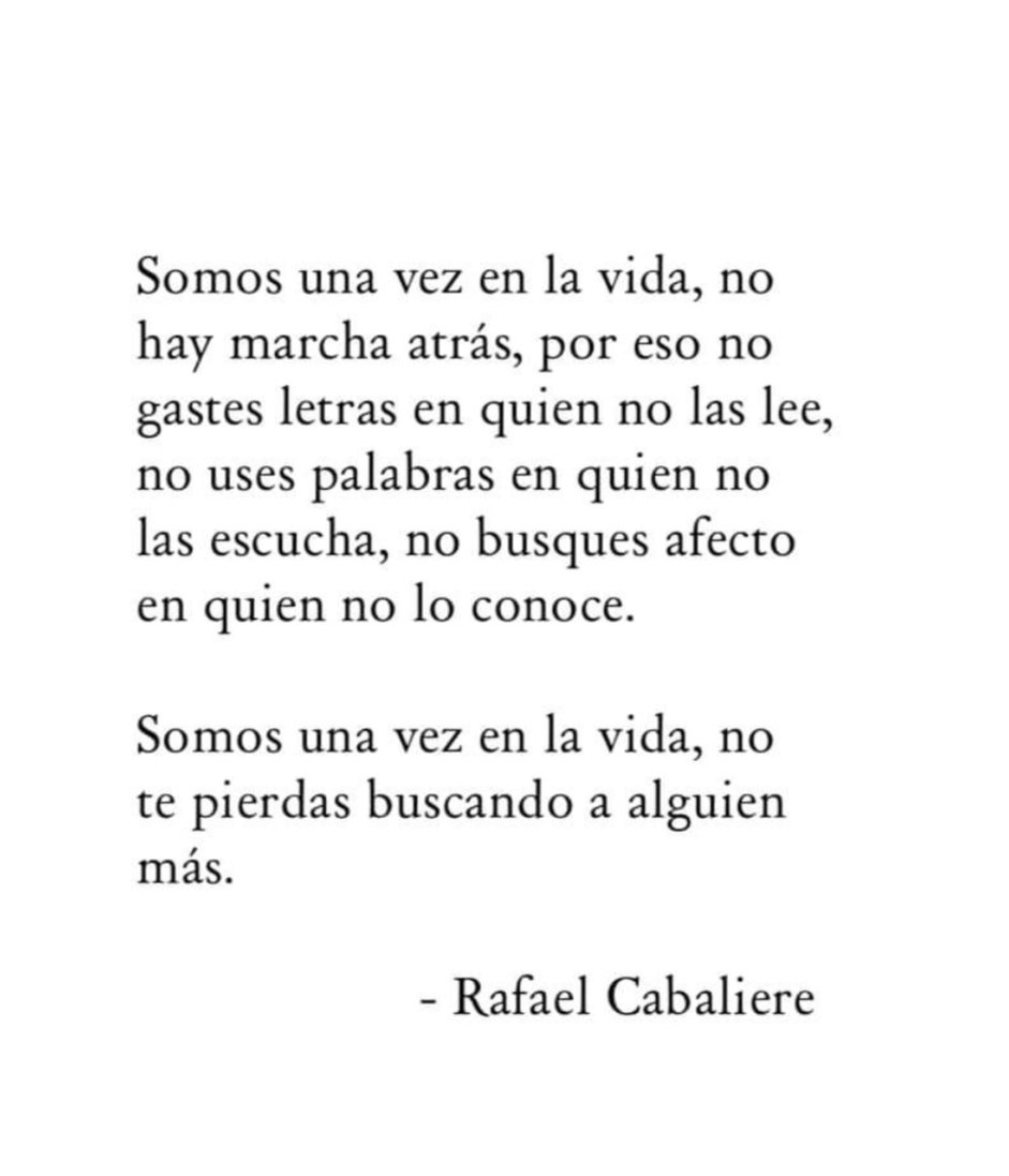 <a href="/KamiloCaro/">Kamilo Caro Peláez</a> Ya la superarás Kami, ánimo!