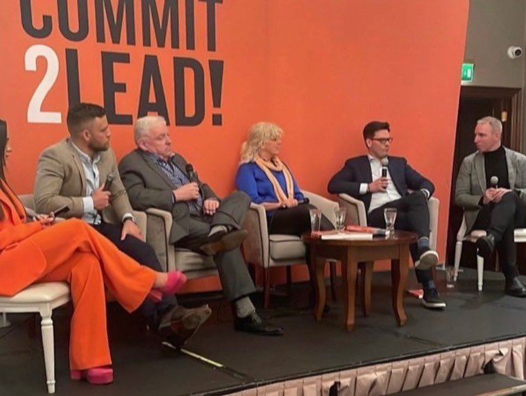 shecando2021's tweet photo. Enda McNultys book launch #commit2lead. Guests included Tim OโConnor (part of Good Friday agreement), Ian Madigan (rugby) Nathan Carter & lessons from Enda, business leaders etc. Congrats to McNulty team for pulling the successful night together!
#commit2lead #leadership https://t.co/kuV7eWTLPo