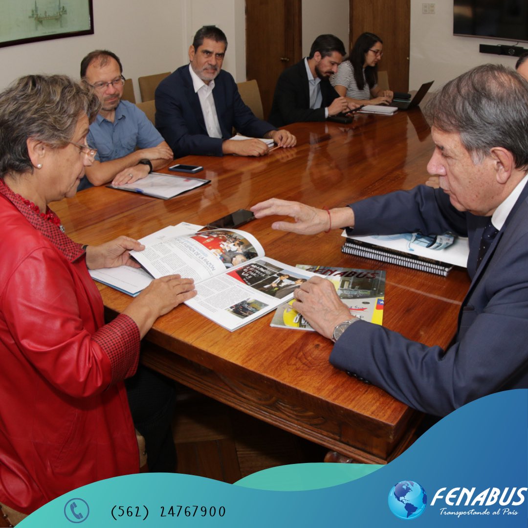 FenabusFg's tweet photo. Con Ministra de Obras Públicas Sra. Jessica López Saffie, temas:
* Peso por eje 
* Multas zona norte y sur
* Activación mesa para planes de contingencia 
* Modernización plazas de peaje
* Modernización de la insfraestructura
* Crear política de concesiones para los terminales https://t.co/xZndt1uNJI