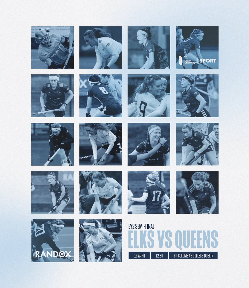 ** EY2 SEMI FINAL **

The 1s hit the road tomorrow bright and early for a 12.30pm passback in Dublin, St. Columba’s College against the neighbours Queens University in the semi-final of EY2 🚌

All supporters welcome 🙌🏽

#TeamUU