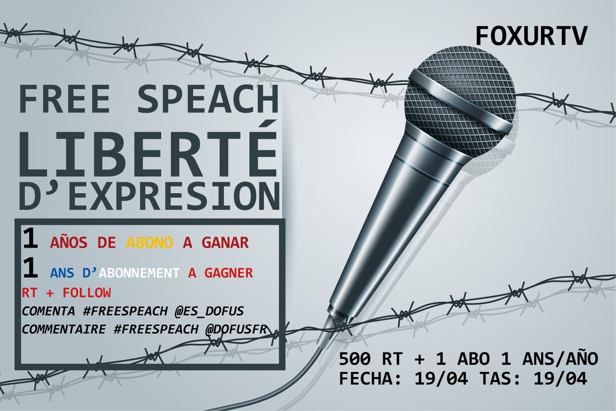 FoxurTv's tweet photo. Ayer me censuraron de Creador de contenido de Ankama por expresar mi opinion sobre la dirección de la empresa.
Esta es mi forma de reivindicar la libertad
Hier, j'ai été censuré du Afilie Ankama pour avoir exprimé mon opinion sur la gestion de l'entreprise. https://t.co/ijKjTJoFL7
