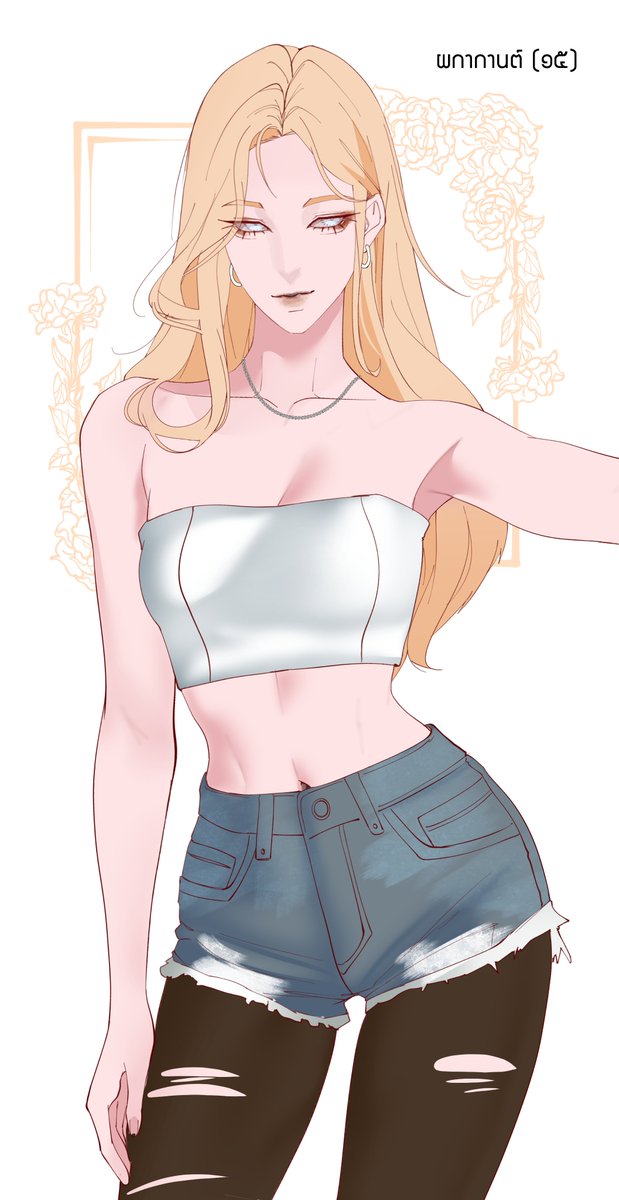 Lilith_SVCS's tweet photo. (ไหนๆก็วาดแล้ว แวะมาหย่อนไว้—
คุณผกากานต์ยุค Hi5 ล่ะค่ะ

ตอนนั้นยังไม่รู้เรื่องรู้ราวอะไรเกี่ยวกับโลกวัจนะเลย) https://t.co/r6oBk6SH6C