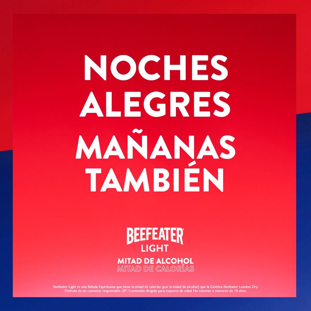 beefeatergin_ES's tweet photo. ¡Os presentamos “Tu Light Motiv de la semana”! 🤗
Porque todos tenemos un Light Motiv para elegir #BeefeaterLight 😉🍸 https://t.co/siJFUTXeSI