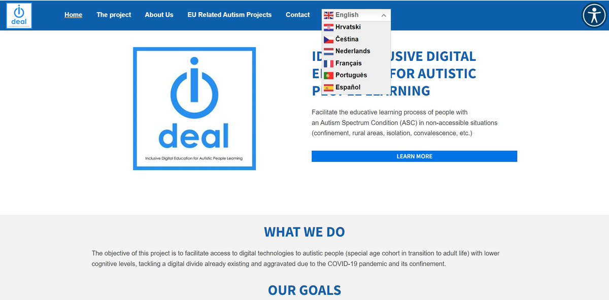 You have now 7 languages available to learn about IDEAL on our website 🥳: English, Portuguese, Spanish, French, Dutch, Czech and Croatian.

We are happy to become more accessible to reach out more people!

👉Check out our website to know more: idealearning.eu