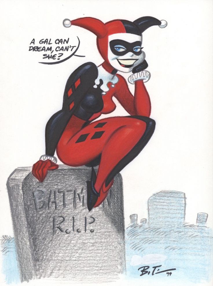 Harley Quinn by Bruce Timm // #dccomics