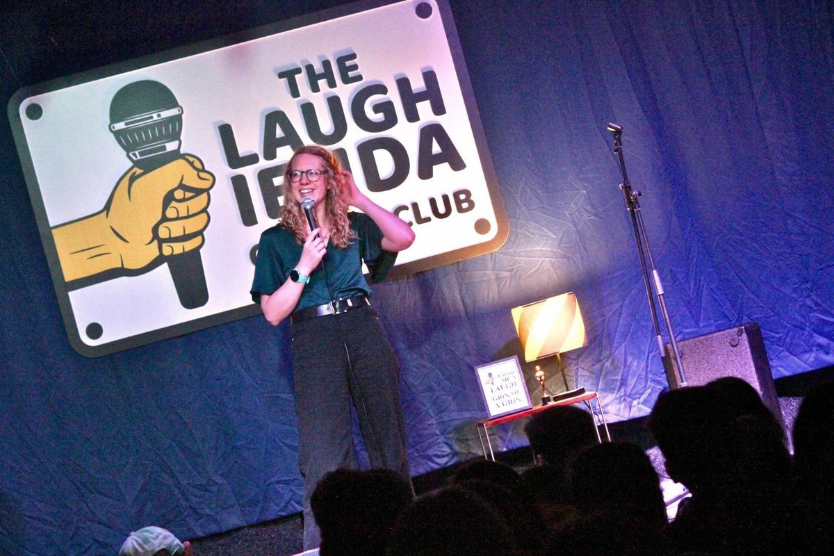 Brilliant time performing at @laughienda yesterday. One of my favourite nights! I don't think I'll ever get tired of the rush I get from hearing a roomful of people laugh at material I've written