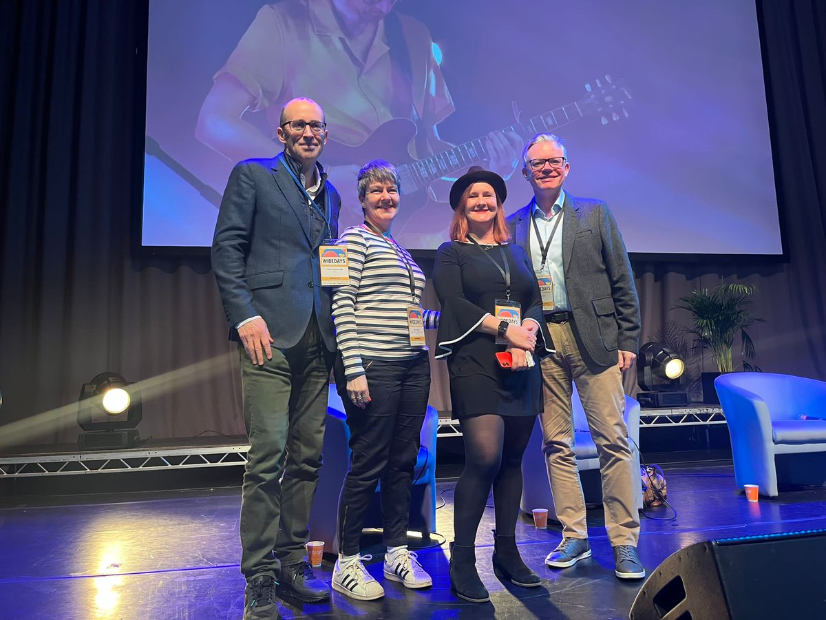 LiveMusic_UK's tweet photo. Big thanks to @widedays for having us! 🏴 We had a great time catching up with friends from across the industry @PPLUK @MMFUK @AIM_UK and many more! #musicindustry #conference #CEO #widedays https://t.co/52ToziaUpr