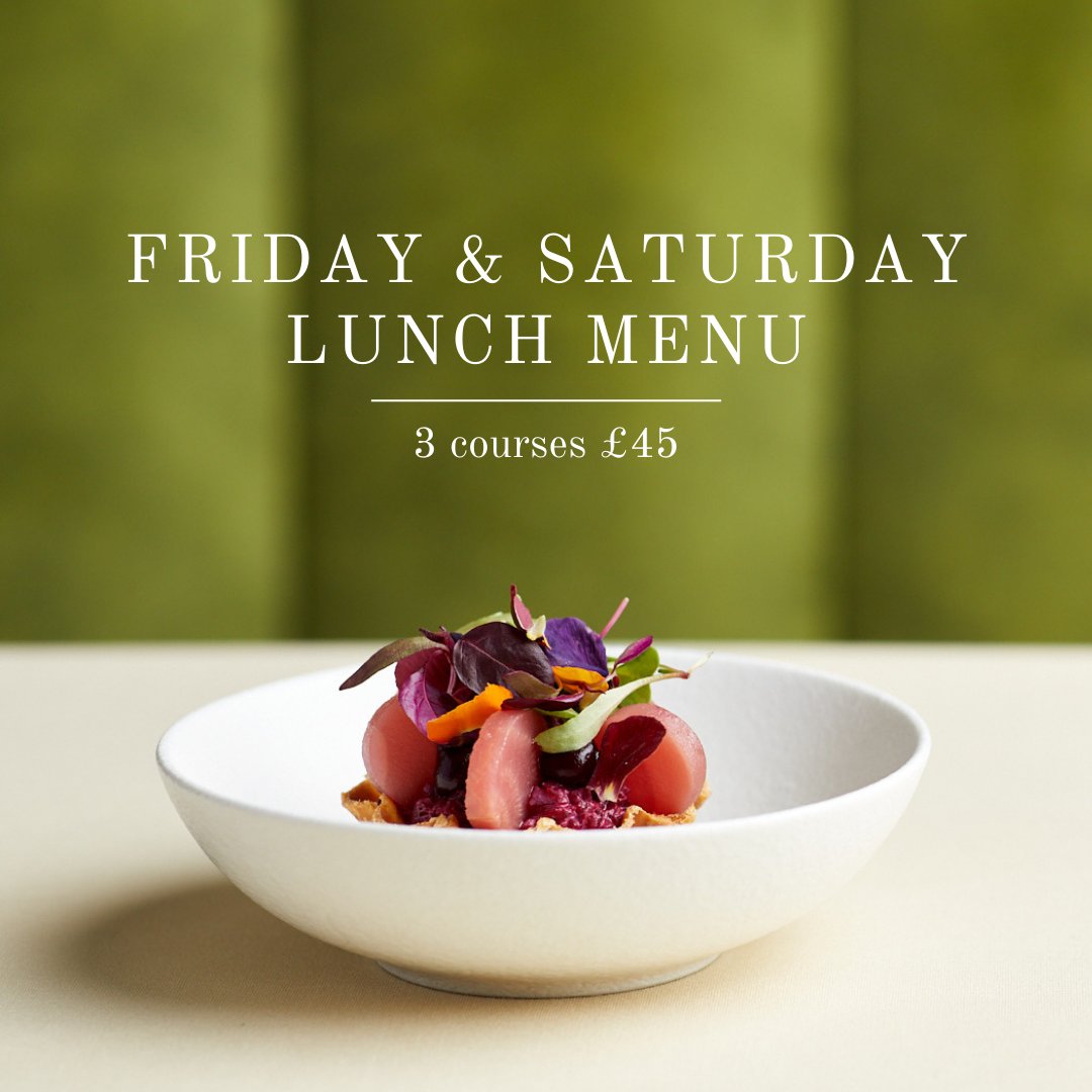 🍴 Fancy a luxurious lunch experience? We serve up a tantalizing 3-course menu every Friday and Saturday at lunchtime! Don't miss out on this amazing deal - just £45 per person. Book your table now!
.
#FineDining #LunchMenu #FoodieHeaven